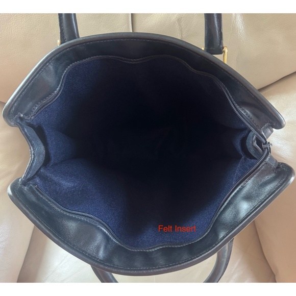 Rare Authentic Vintage Gucci Ophidia Web Monogram Canvas Black Leather Tote Bag - Picture 9 of 12